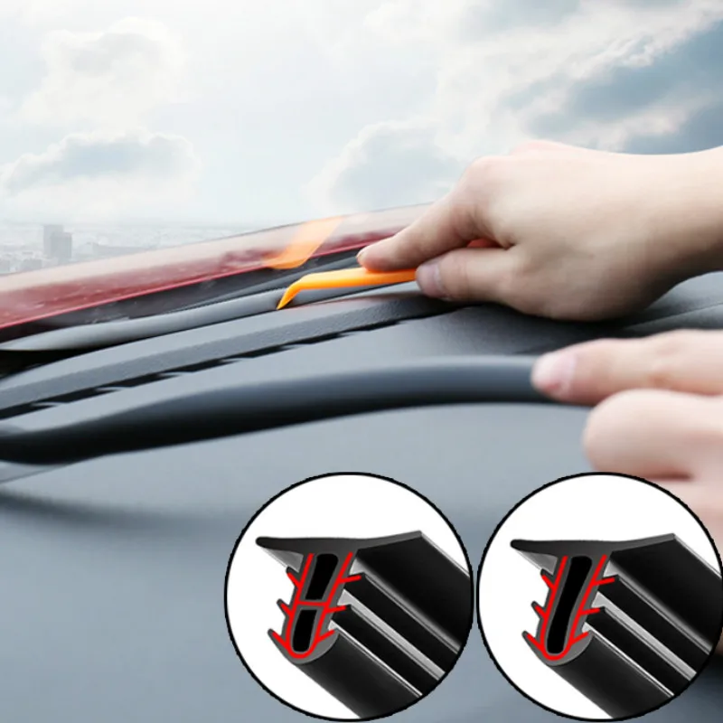 Car Dashboard Sealing Strips Sound Insulation for lada granta kalina vesta priora largus 2110 niva 2107 2106 2109 vaz samara