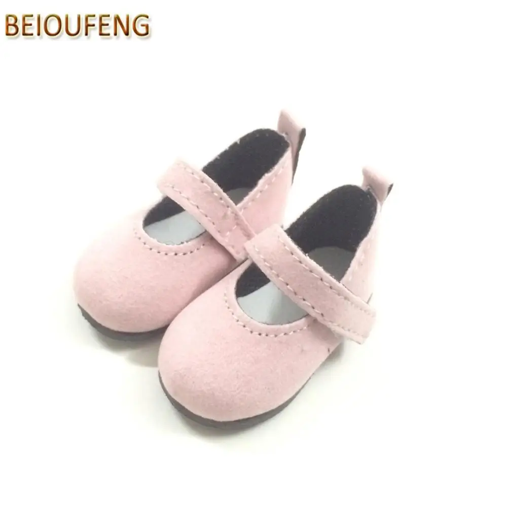 BEIOUFENG 6CM Doll Shoes for Paola Reina,Puppet Boots for Minifee 1/4 Doll,BJD Footwear Gym Shoes for Corolle Dolls 2 Pair/Lot