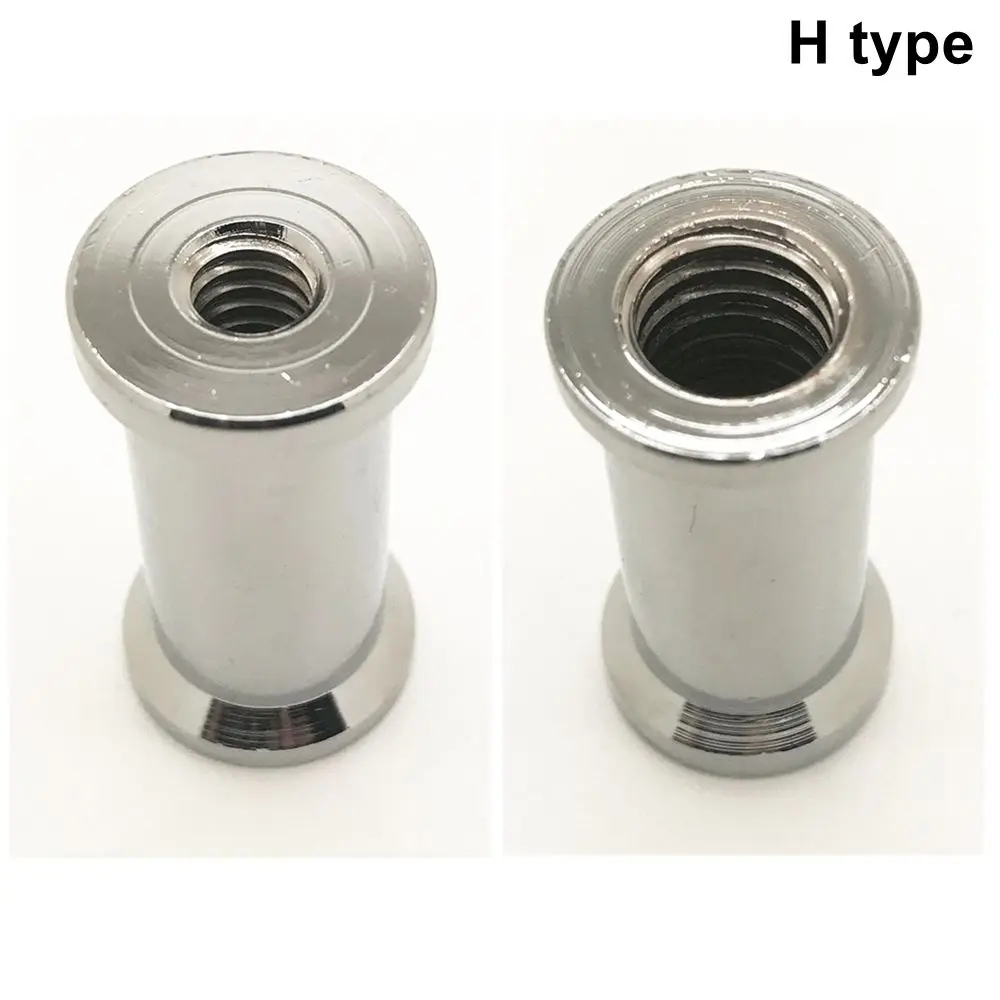 6in1 1/4 ''Ke 3/8'' Female Male Thread Spigot Stud Perangkat Adapter Sekrup Konversi untuk Payung Flash Light Tripod Aksesori Studio
