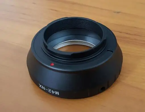 M42-NX M42 Thread Lens to NX Mount Camera Lens Adapter Ring for Samsung NX300 NX500 NX1000 NX3000 NX1 NX10 NX30