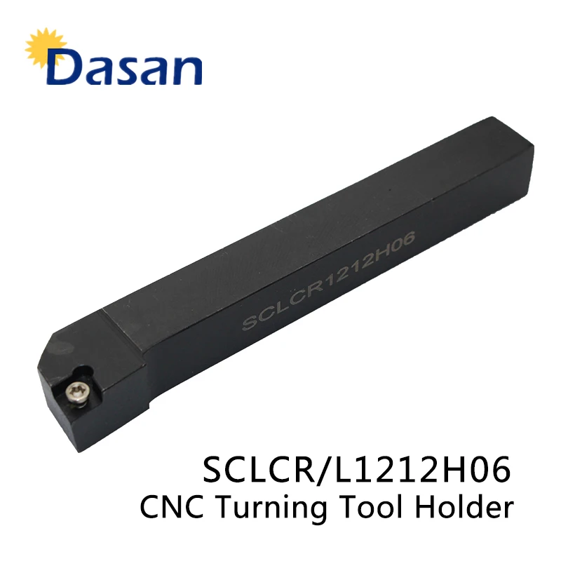 1 Máy Tính SCLCR1212H06 Biến Toolholder CNC 12 Mm X 12 Mm Dụng Cụ Xoay 95 Độ Bên Ngoài Dụng Cụ Xoay ARBOR