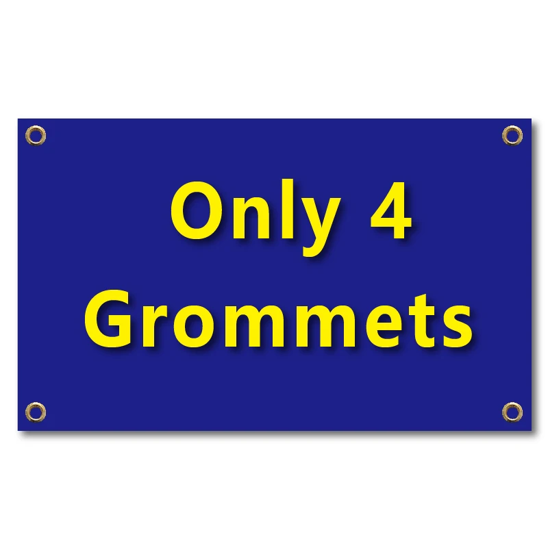 Variant: only 4 grommets