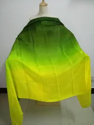 Velo de seda pura para danza del vientre, bufanda de mano para bailarina, chal de Color degradado, 200cm, 250cm, profesional, barato, gran oferta