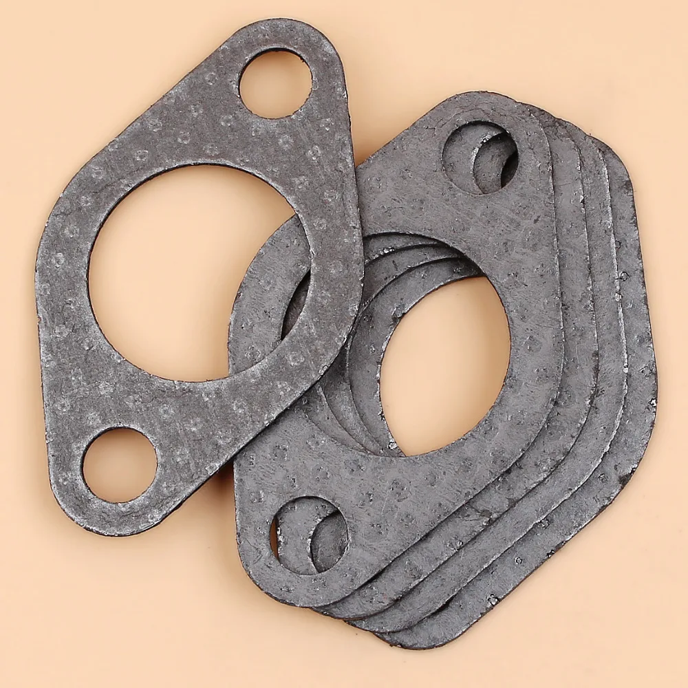 5Pcs/lot Muffler Gasket Fit Honda GX270 GX390 GX340 GX240 188F 190F 5.5KW 6.5KW Small Gasoline Engine Motor Petrol Generator