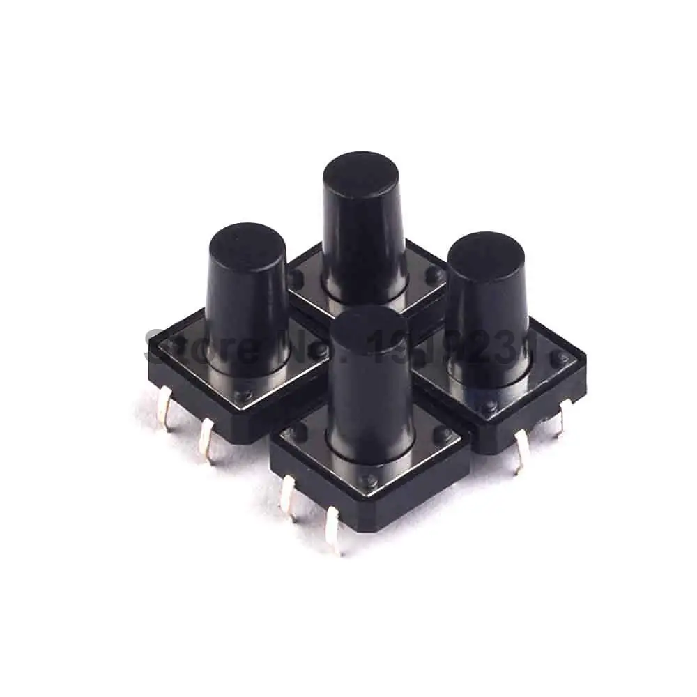 50PCS 12x12x14mm Tactile Switches Push Button Tact Switch 12*12*14mm