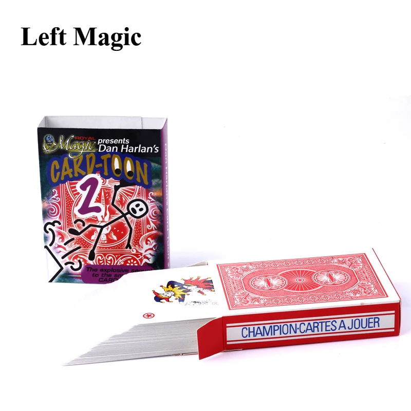 Magic Cartoon Cardtoon Deck Magic Tricks Pack Playing Card Toon Animation Prediction Funny Magic Magic Props Gimmick G8029