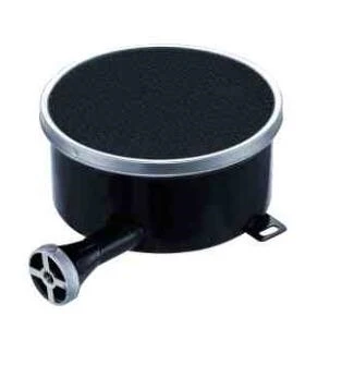 

Single tube side gas inlet gas ring burner 110-200mm enamelled infrared gas cooktop burner black plate propane burners cooking