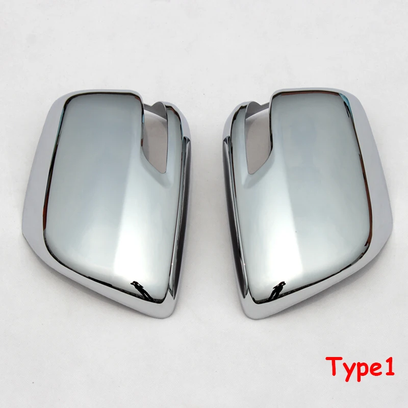 For Toyota Prado FJ150 FJ 150 2010 2011 2012 2013 2014 - 2018 ABS Plastic Side Door Rearview Mirror Cover Car Accessories 2PCS