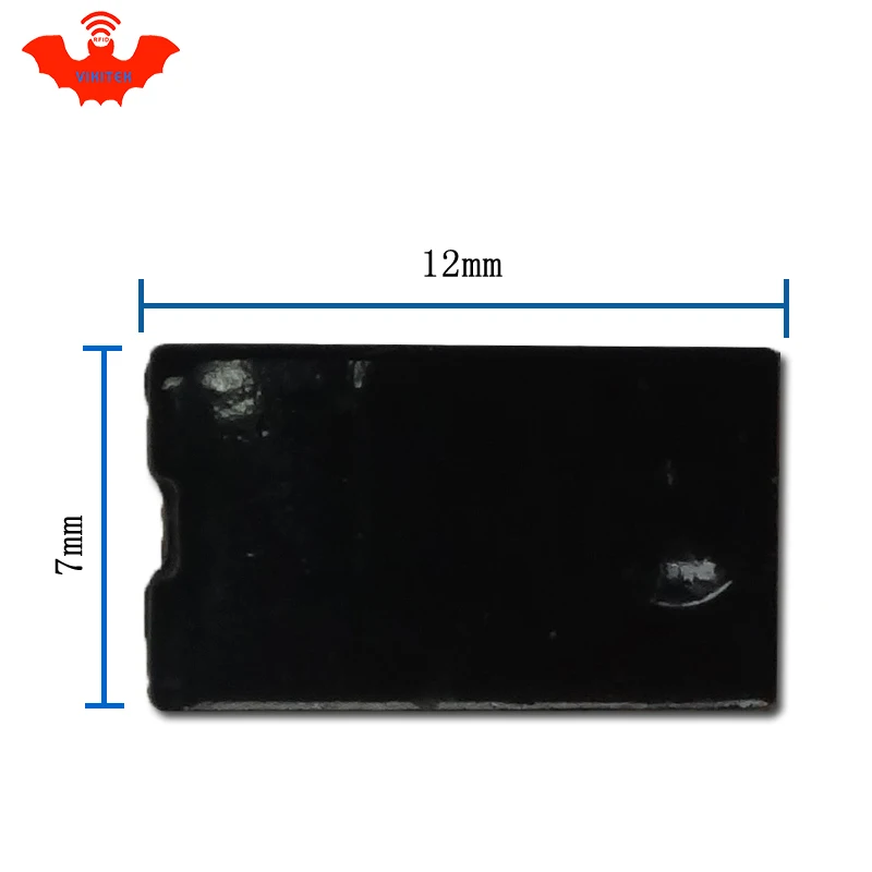 UHF RFID 금속 태그, 915mhz, 868mhz, Alien Higgs3, EPCC1G2 6C, 12*7*1.2mm, 작고 얇은 직사각형 세라믹, 스마트 카드 수동 RFID 태그