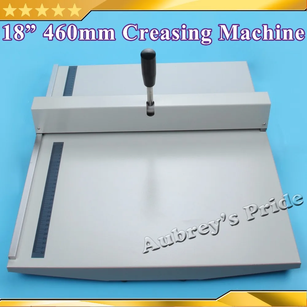 New Heavy Duty All Metal Creasing Scoring Machine 18Inch A3 460mm Paper Scorer Creaser