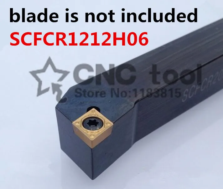 

SCFCR1212H06 /SCFCL1212H06 Metal Lathe Cutting Tools Lathe Machine CNC Turning Tools External Turning Tool Holder S-Type SCFCR/L