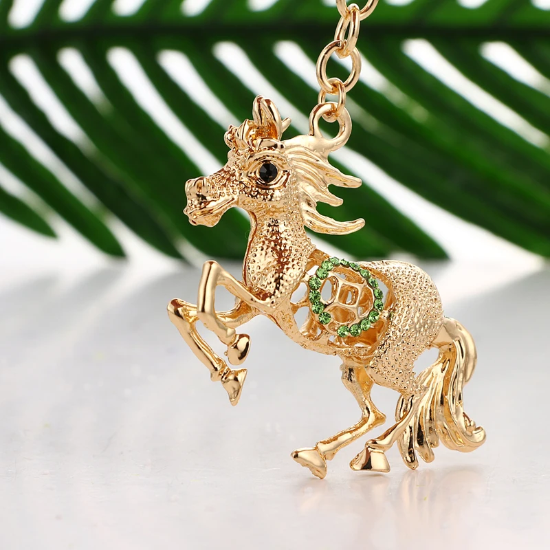 GYWYN2020 Latest Keychain Car Keychain Ms. Bags Pendants Ms. Gifts, Cute Horse Pendants