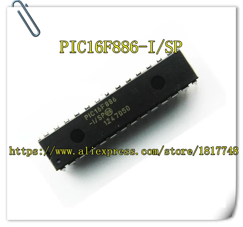 

new original PIC16F886 PIC16F886-I/SP 16F886 MICROCHIP DIP28 10PCS/LOT Free Shipping