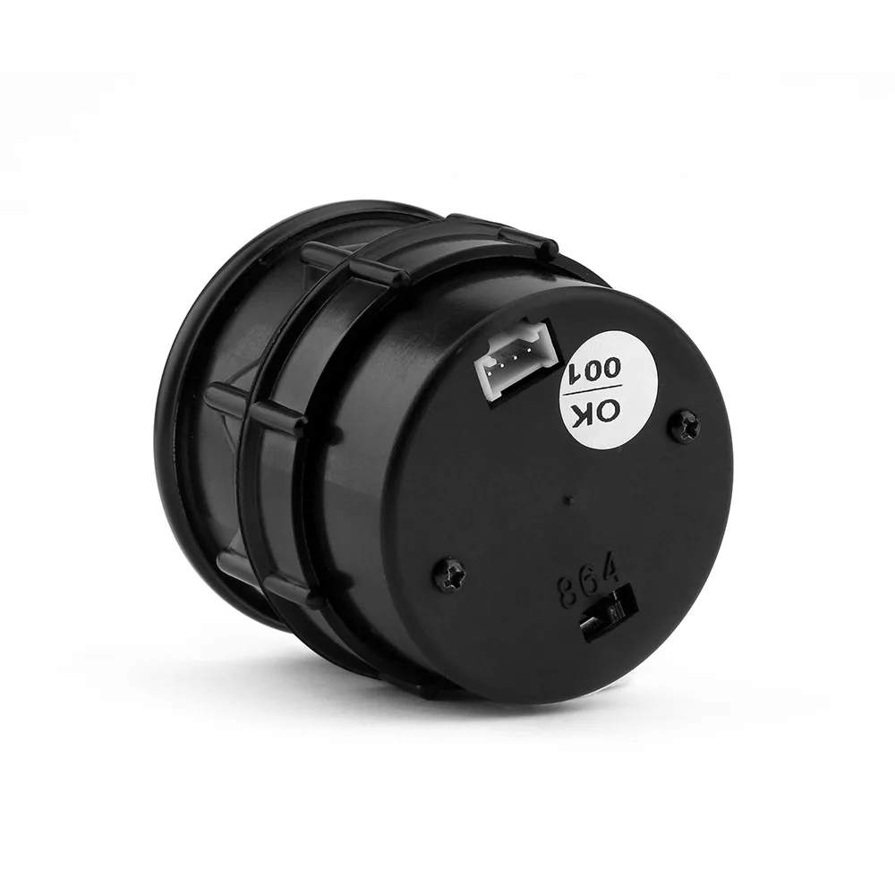 Dynoracing 2" 52mm 7 Colors changeful Backlight Tachometer High Speed Stepper Motor With Sensor Car Meter TT101486