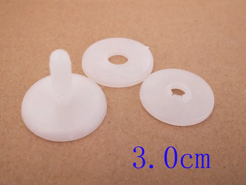 30 sets 16mm/20mm/25mm/30mm/35mm/45mm DIY craft doll toy joints-White joints, engage bolt, the engagement ,teady bear joints