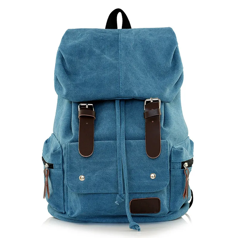 Luggage men schoolbag backpack waterproof girl Canvas travel computer bags women double shoulder casual backpacks boy school bag