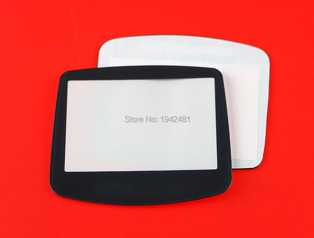 Lentille d'écran en plastique pour Gameboy Advance, protecteur d'objectif GBA, 50pcs