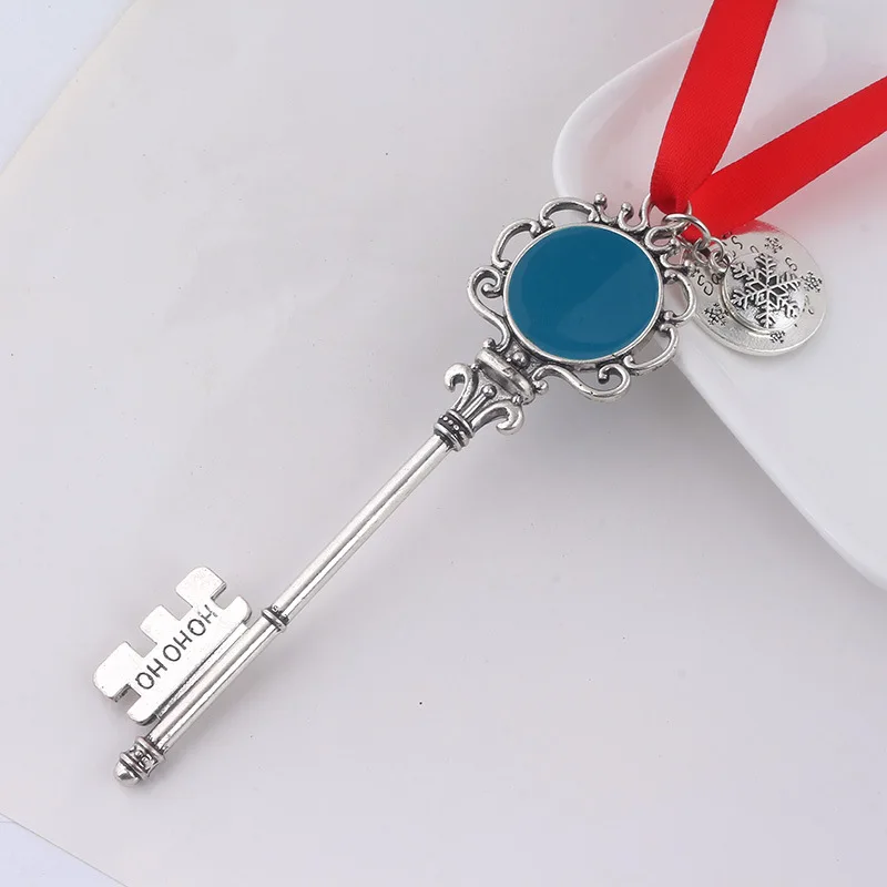 Christmas Magic Santa Claus Key Pendant Ornaments Decorations Xmas Halloween Gifts 2 Colors Free Shipping W8351