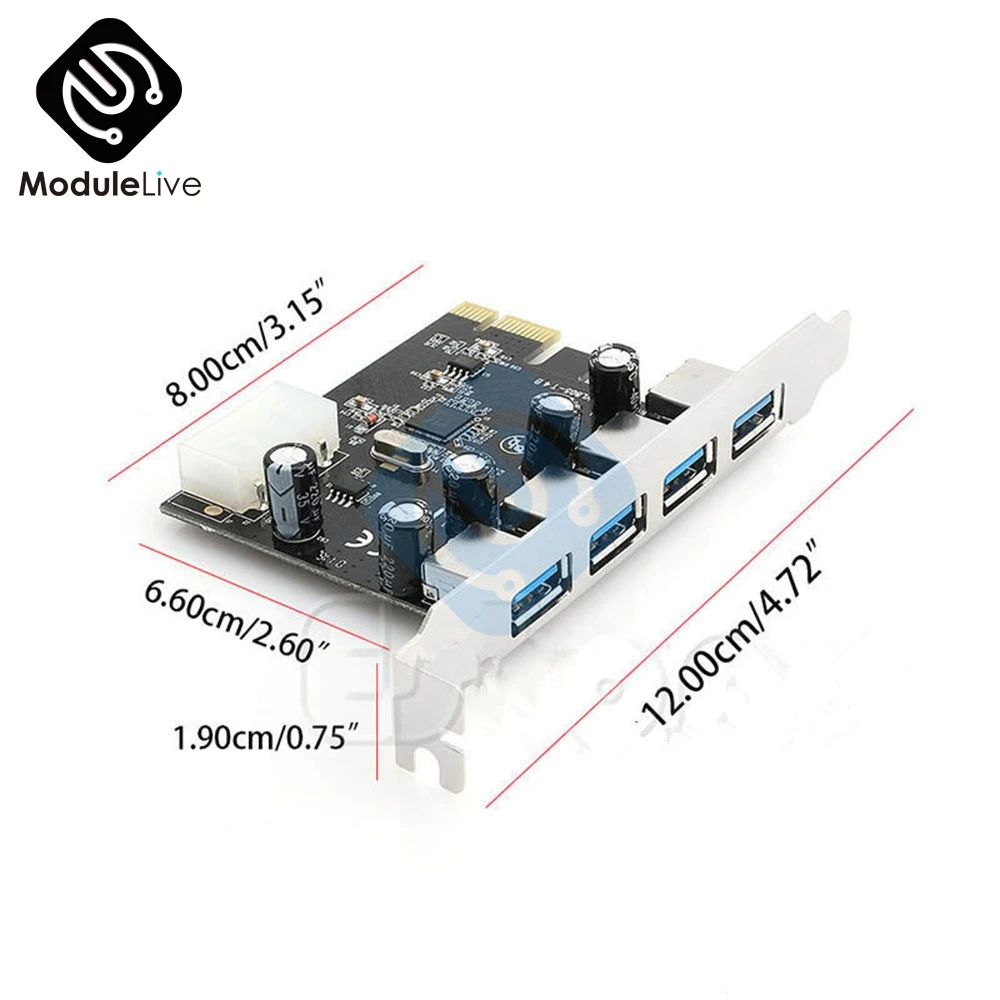 Imagem -06 - Cartão de Adaptador de Expansão Portas Pci-e Pci Express Usb 3.0 Super Velocidade para Mac Pro