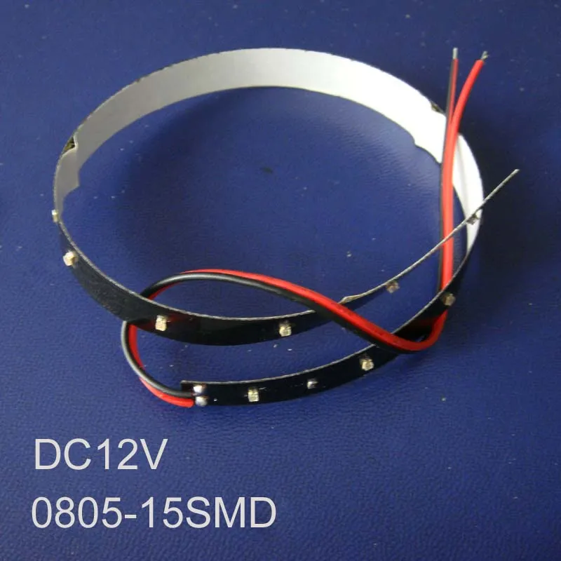 High quality 0805 DC12V 30cm length auto led flex strip, car decorative led soft strip Non-waterproof free shipping 50pcs/lot