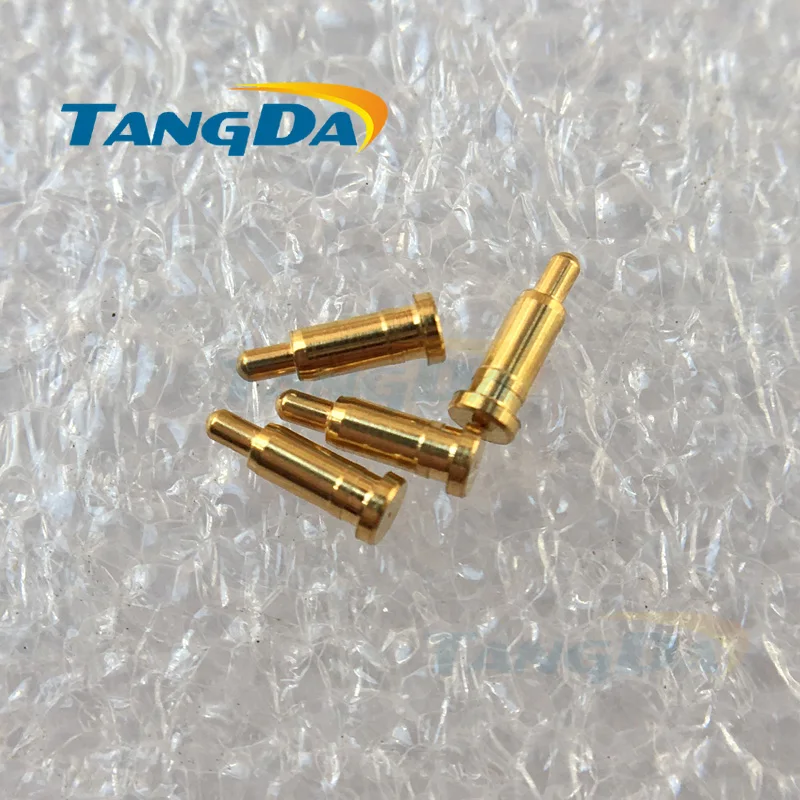 

Tangda 1000pieces 2*5.5mm D 2*5.5 spring probe PCB test pin High current Guide locating pin Pogo pin for charging connector A.