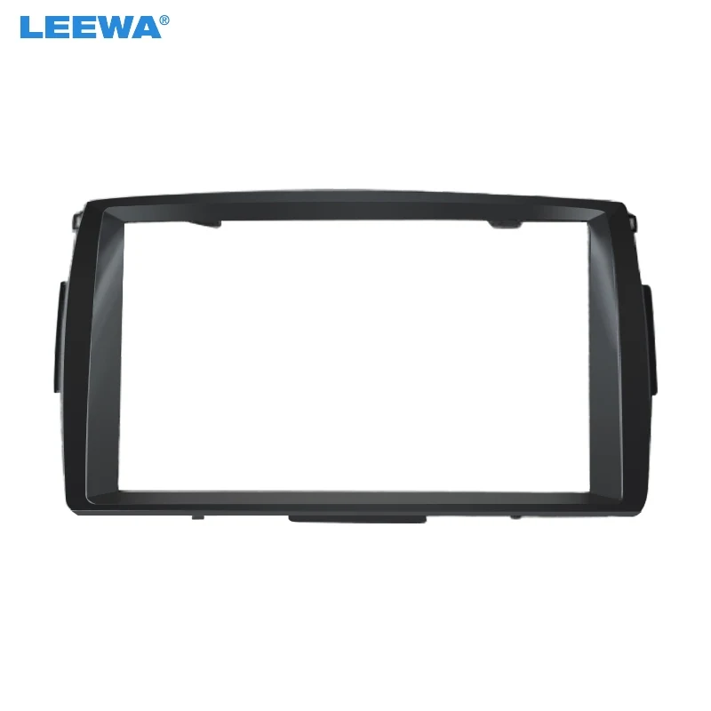 

LEEWA Car CD/DVD 2DIN Radio Fascia Frame Adaptor For Toyota Sienta 2003-2015 Stereo Panel Dash Frame Trim Kit #CA4880