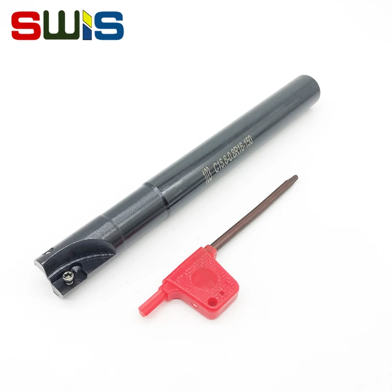 103 C15.6 16 150  16mm 150Long Milling Cutter Holder Roughing Pocket Sloot Plung Shoulder Copy milling for apkt1003