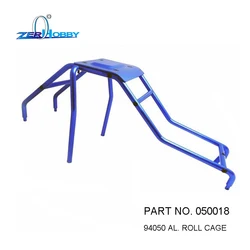 HSP RACING RC CAR UPGRADE SPARE PARTS ACCESSORIES 050018 AL. ROLL CAGE OF HSP 1/5 GAS TRUCK 94050 AND BAJA 94054 94054-4WD