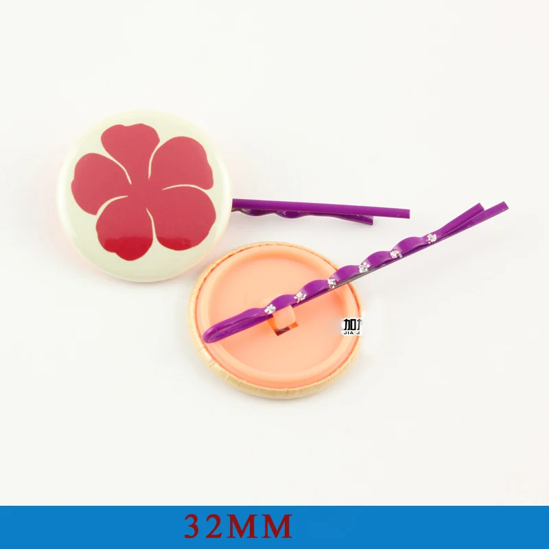 

Hairpin Blank Button 32mm Button Maker with Pin 120pcs/set with Shipping Fee Wholesale Price