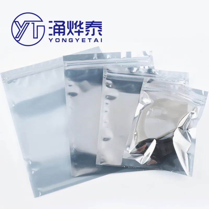 YYT 5PCS Electrostatic bag anti-static 18*13CM 20*15CM 19*16CM 23*16CM 38*28CM 23*21CM 40*30CM self-sealing bag shielding bag