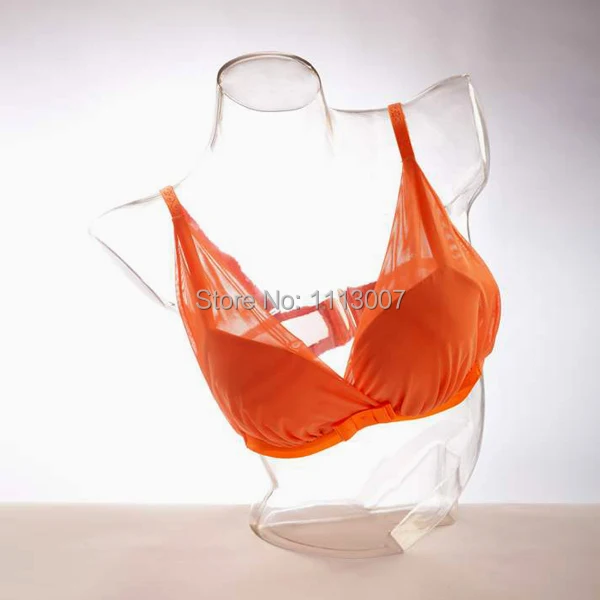 

Free Shipping!! New Style Transparent Fashion Mannequin Bust Women Model Fashion Hot Sale In USA