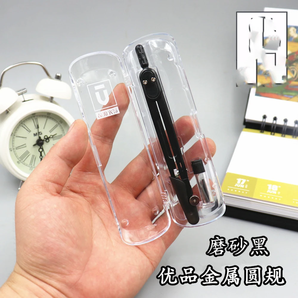 Alat Tulis Kompas Mekanis Logam Acs90884 Botol Kemas Set