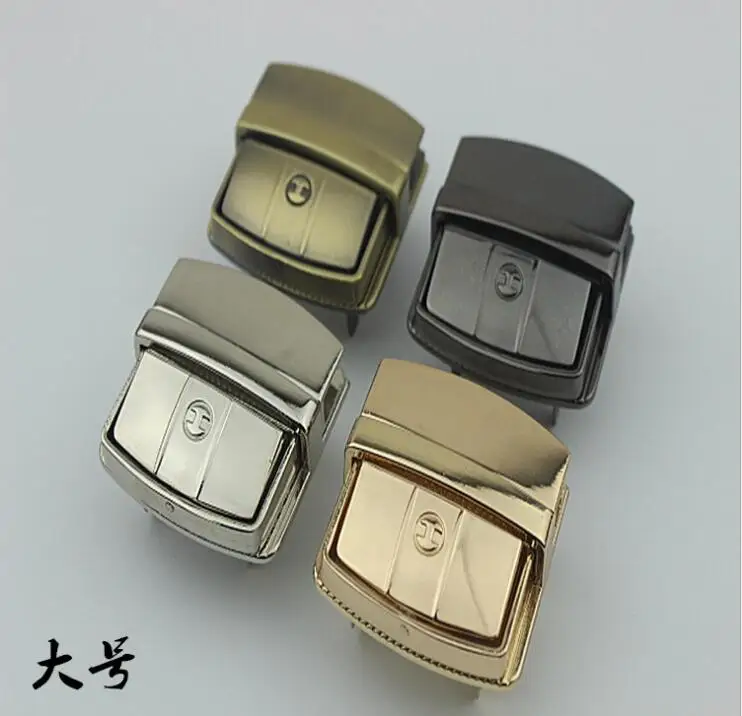 (10 PCS / lot) luggage handbags high-grade thick square switch plug hardware accessories