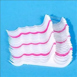 100PCS/lot Plastic Tooth Picks Dental Flosser Interdental Brush Teeth Stick Toothpicks Oral Gum Teeth Clean Tools Thread Dental