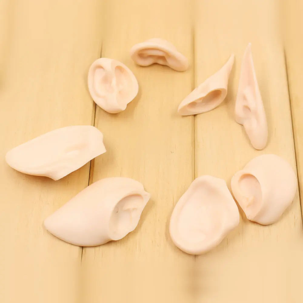 Blyth doll Resin material 5 skin Groove Ears for the 12 inches 1/6  doll ,ICY,Jessi five BJD