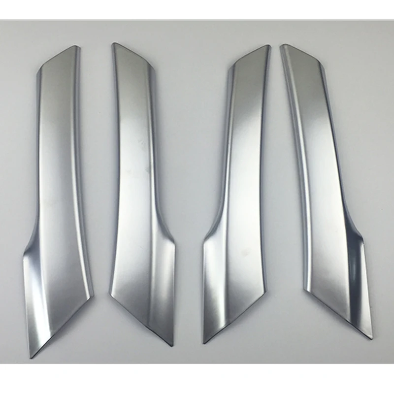 4pcs/set Fit for Tiguan 2012 2013 2014 2015 2016 ABS Chrome Matte trim inner door armrest decoration cover trim Styling