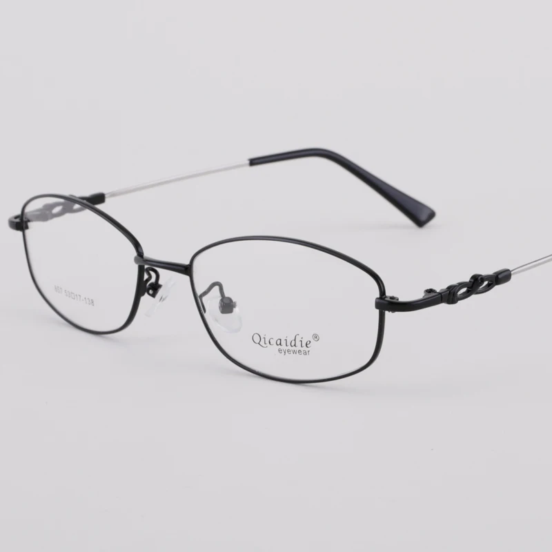 BCLEAR Fashion Women Glasses Frame Memory Alloy Eyeglasses Full Rim Frames Vintage Lady Glasses Optical Spectacle Frame 2019 New