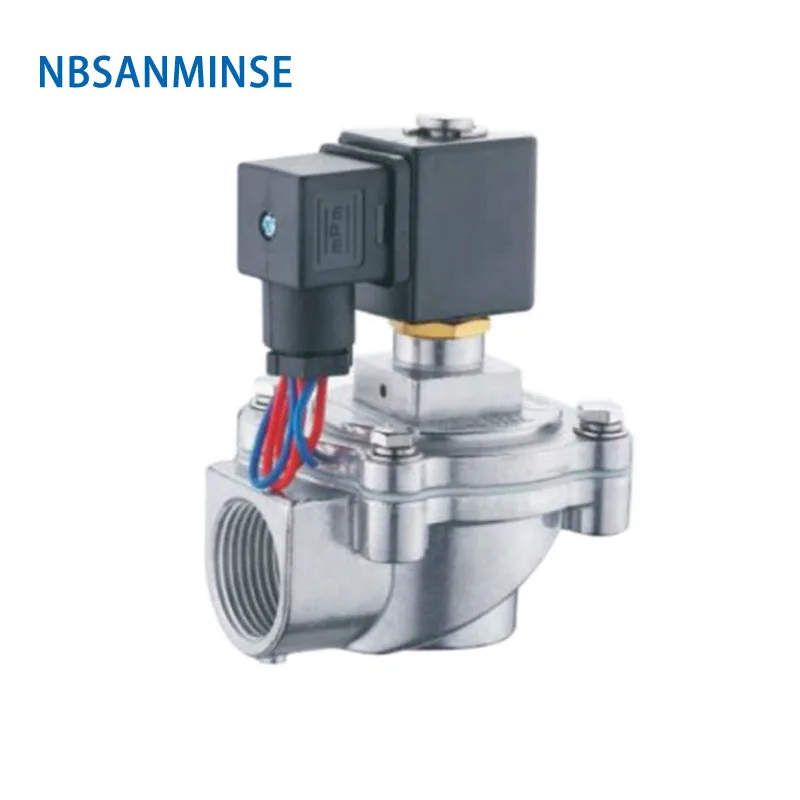 

NBSANMINSE QA - Z -20J /25J Replaced ASCO Pulse Jet Valve G 3/4 1 inch Double Diaphragm Valve Clean Air Solenoid Low Pressure