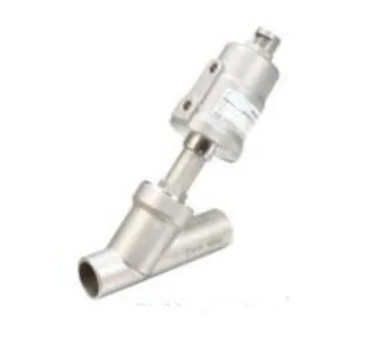 

1/2" 3/4" 1" 1 1/4" 1 1/2" and 2 Inch 2/2 Way single acting pneumatic angle seat valve