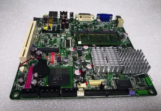 Imagem -03 - Ipc Mini-itx Board Embedded Motherboard Industrial Fanless Mainboard com Cpu Ram D945gsejt 100 Okoriginal Brand