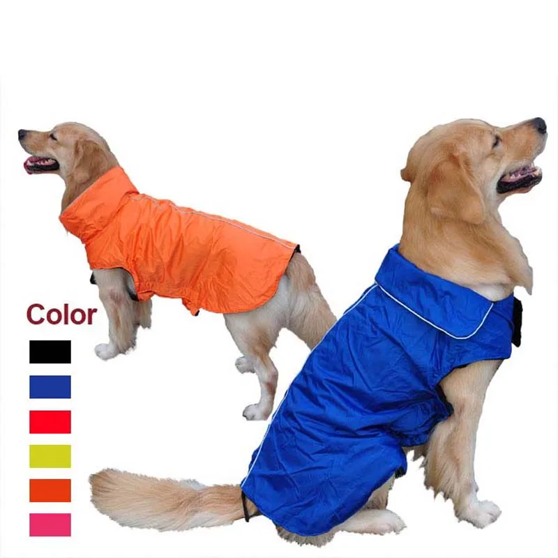 Waterproof  Pet Dogs Winter Clothes Ski Vest Fleece inside Large Dog Windbreaker Hiking Jacket XS-3XL 7colors