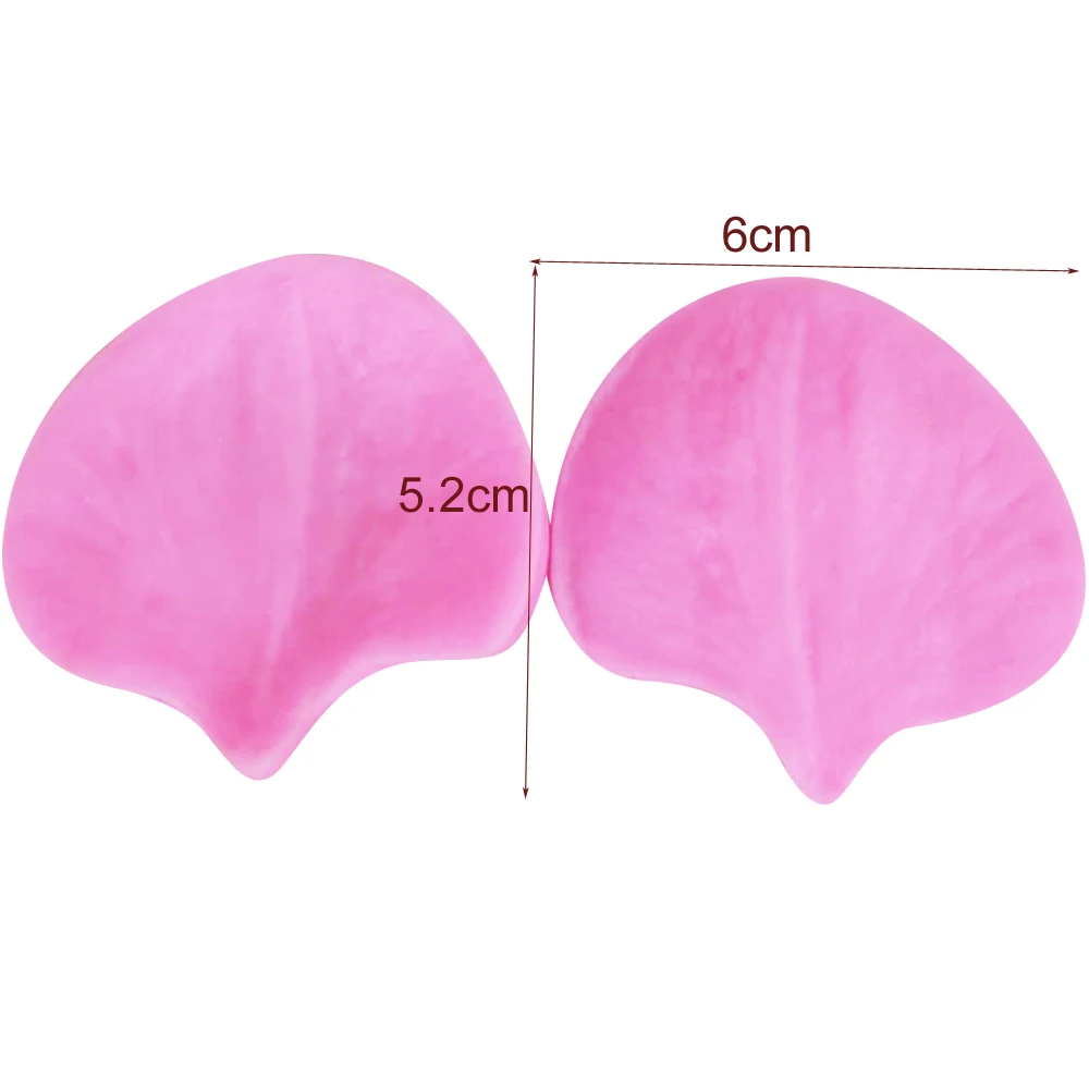 Orchid Petal Silicone Veiner & Cutters Flower Cutter Fondant Sugarcraft Stainless Steel Cutter Cake Decorating MouldsCS229