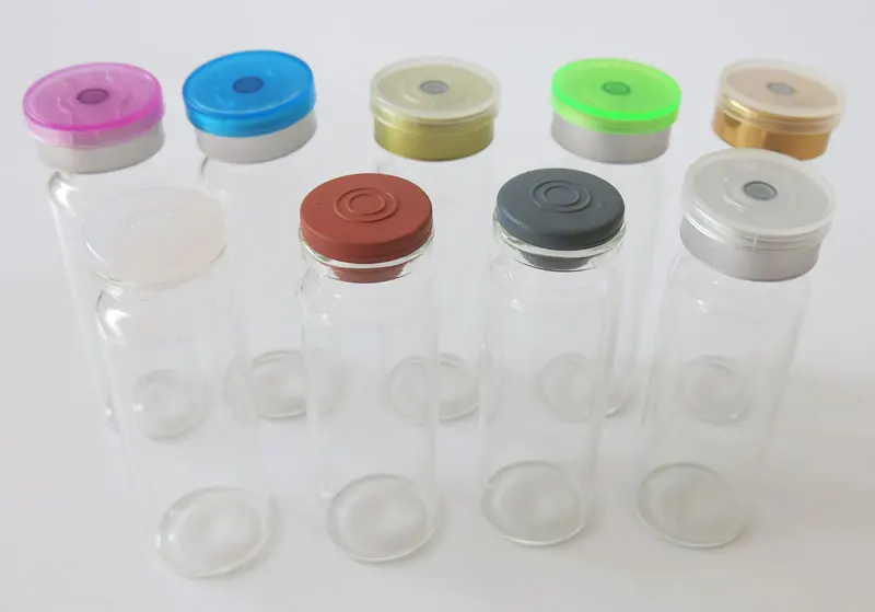 360 x 15ml Amber Clear Perfume Essential Essence Glass Bottles with Filp off Lid  Pharmaceutica Sample Vials & Rubber Stopper