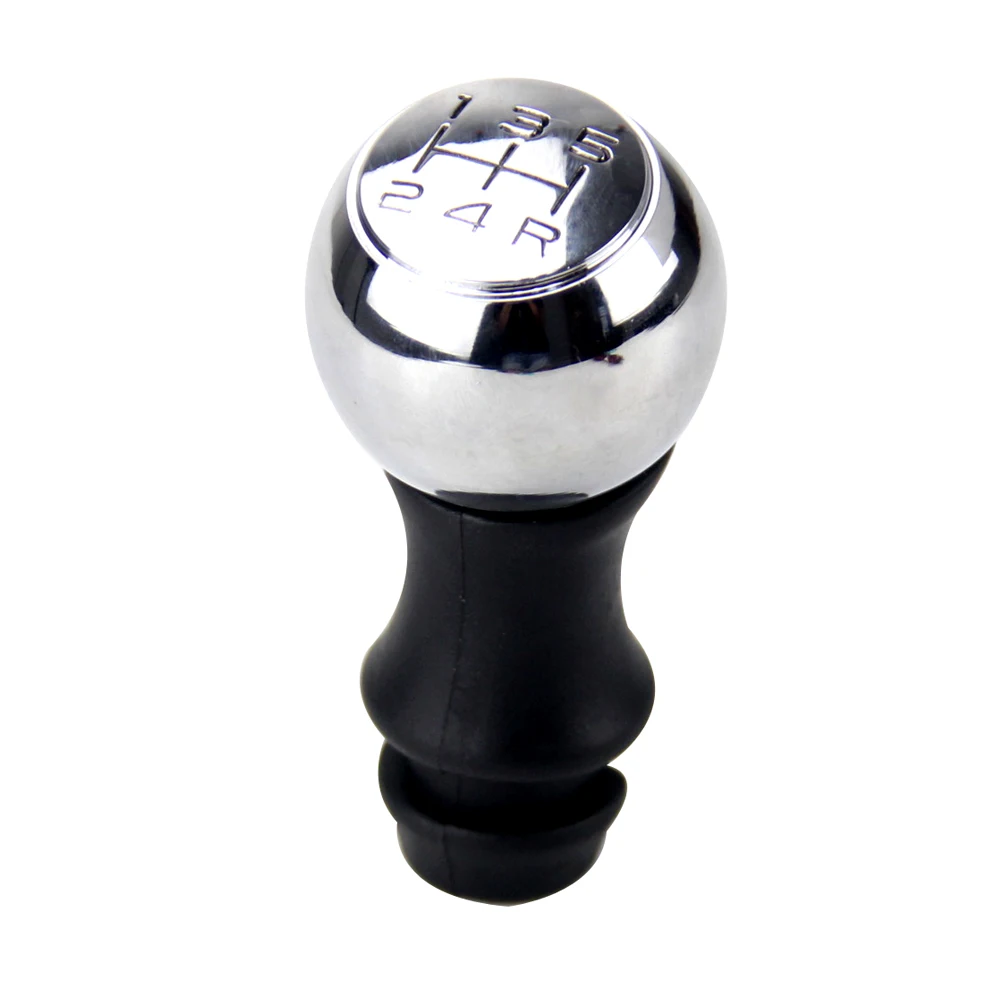 LZONE - 5 Speed Stainless Steel Manual Gear Shift Knob VTS Sports HandBall For Peugeot JR-GSK81