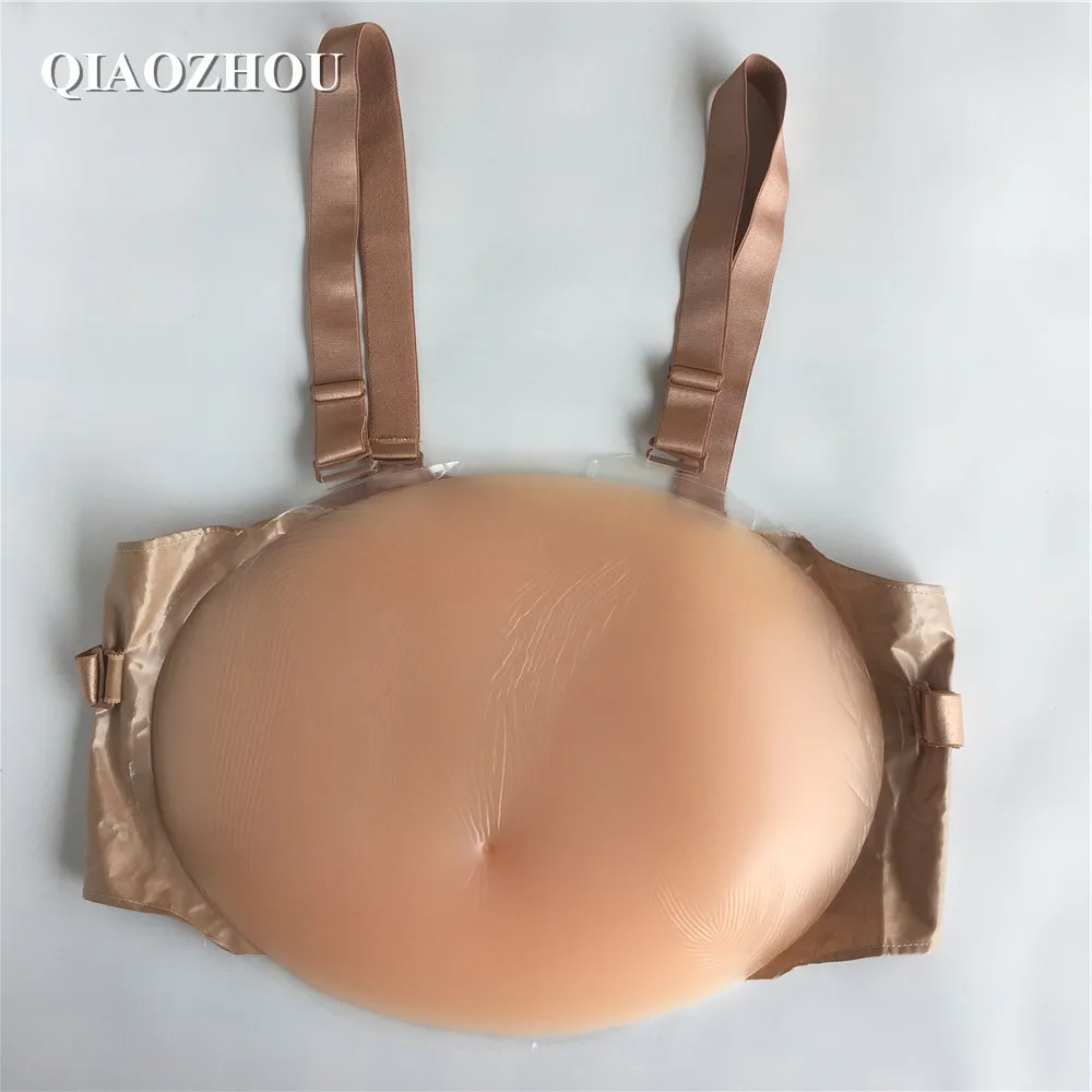 

2~4 month S size fake belly silicone pregnant belly for false pregnancy film tools Halloween cosplay