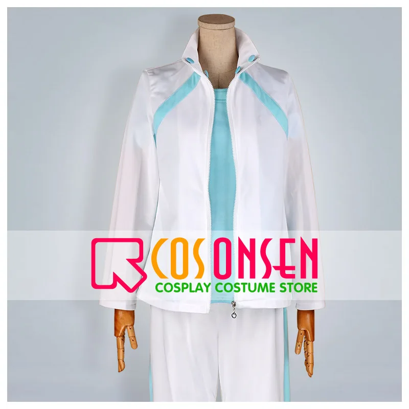 

COSPLAYONSEN Haikyuu!! White light green Aobajosai High Uniform Cosplay Costume Full set