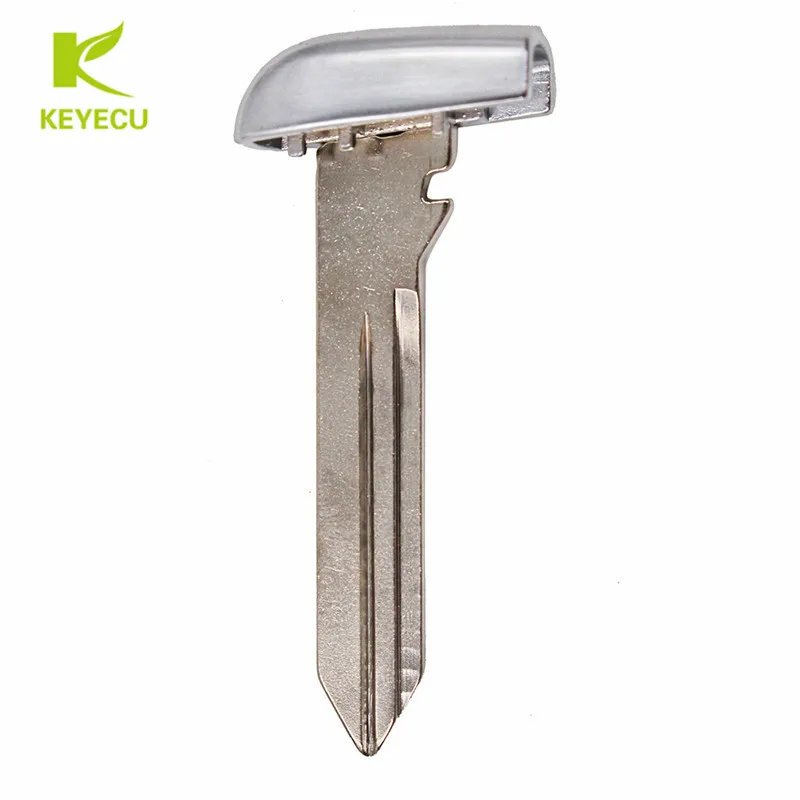 

KEYECU Remote Key Keyless Emergency Insert Uncut Blade Blank for Chrysler 300,Dodge Ram Journey Challenger ChargerJeep Cherokee