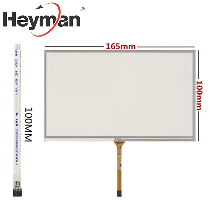 7 pulgadas AT070TN92 AT070TN90 AT070TN93 AT070TN94 HSD070IDW1-D00 A20 A21 Panel de pantalla táctil de resistencia