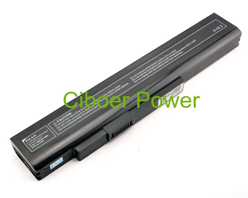 Original Laptop battery for A32-A15 40036064 A6400 CX640 CR640  Q2532N DNS 142750 153734 157296