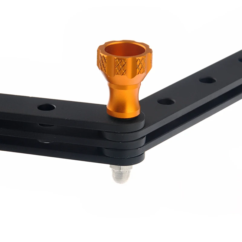 Orbmart Hợp Kim Nhôm Nối Dài Tay Gắn Vít Cho GoPro Hero 8 7 6 5 4 Xiaomi Yi SJCAM SJ6000 SJ7000 thể Thao Camera Hành Động